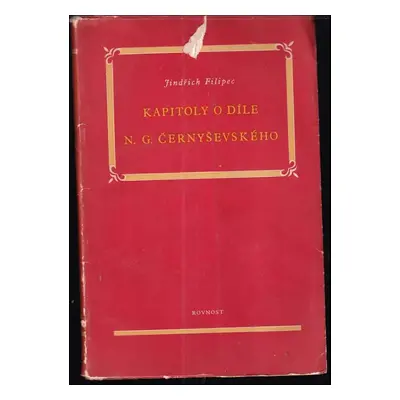 Kapitoly o díle N.G. Černyševského : některé otázky filosofických a sociálně politických názorů 