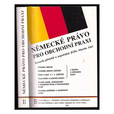 Německé právo pro obchodní praxi - Martin Aleš (1995, Linde)