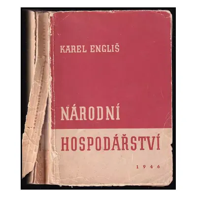 Národní hospodářství - Karel Engliš (1946, Karel Engliš)