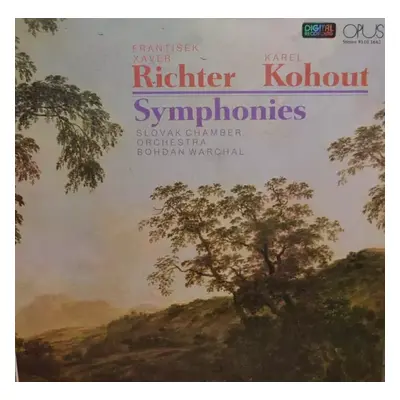 Symphonies - Karel Kohout, Franz Xaver Richter (1986, Opus)