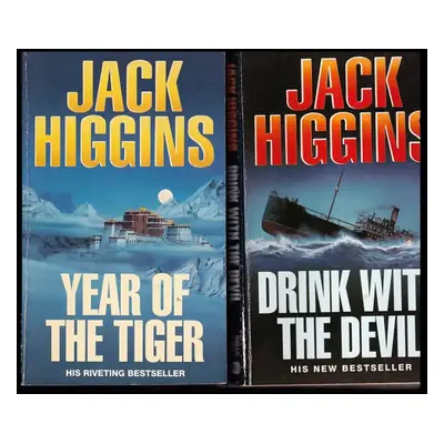 Year of the Tiger- Thunder point- Drink with the devil (3 svazky) - Jack Higgins (A Signet Book)