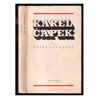 Kniha apokryfů - Karel Čapek (1945, František Borový)