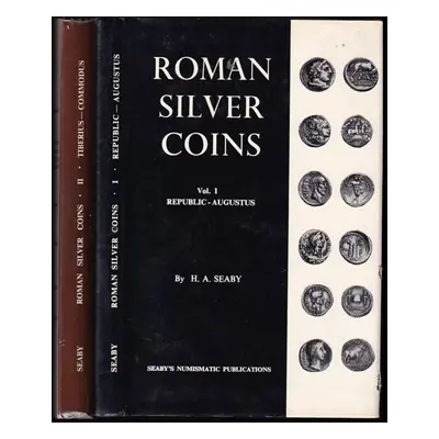 Roman silver coins Vol. I - II Republic-Augustus + Tiberius to Commodus - H. A. Seaby (1967, B.A