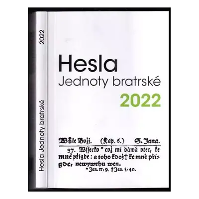 Hesla Jednoty bratrské 2015 (2014, DÚLOS)