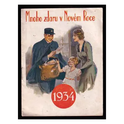 Mnoho zdaru v Novém Roce 1934 - Josef Glos (1934, Glos)