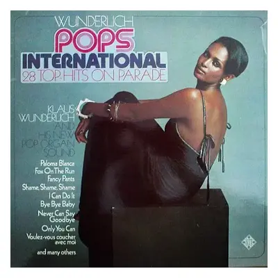 Pops International - 28 Top Hits On Parade - Klaus Wunderlich (1975, Telefunken)