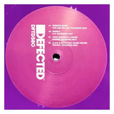 Sampler EP 6 CLR : Purple Coloured Vinyl - Various (2020, Defected)