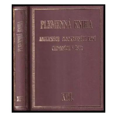 Plemenná kniha anglického plnokrevníka v Československu : Svazek XIII (1993, Unie českého turfu)