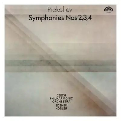 Symphonies Nos. 2, 3, 4 (2xLP) : Gatefold Vinyl - The Czech Philharmonic Orchestra, Zdeněk Košle