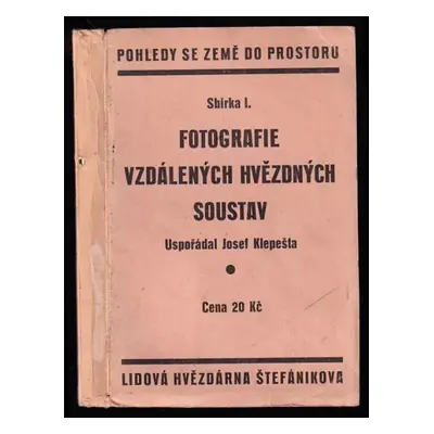 Fotografie vzdálených hvězdných soustav (1932, Lidová hvězdárna Štefánikova)