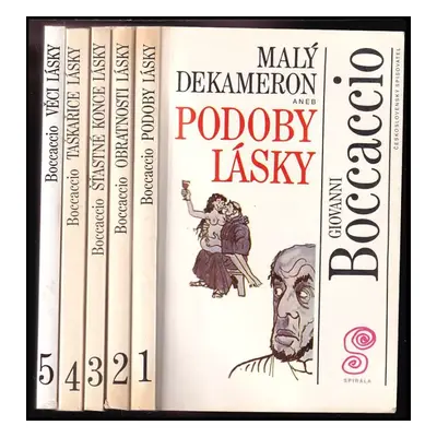 Malý dekameron : Díl 1-5 KOMPLET - Giovanni Boccaccio (1992, Československý spisovatel)