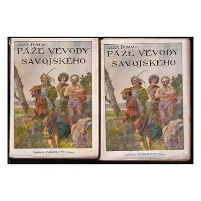 Páže vévody Savojského - Alexandre Dumas (1926, Jindřich Levý)