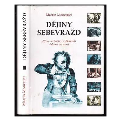 Dějiny sebevražd : dějiny, techniky a zvláštnosti dobrovolné smrti - Martin Monestier (2003, Dyb