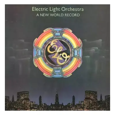 A New World Record : Embossed Cover Vinyl - Electric Light Orchestra (1976, Jet Records)