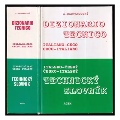 Italsko-český a česko-italský technický slovník : Dizionario tecnico italiano-ceco e ceco-italia