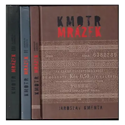 Kmotr Mrázek 1 - 3 KOMPLET - Jaroslav Kmenta (2007, JKM)