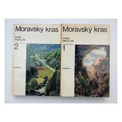 Moravský kras - Karel Absolon (1970, Academia)