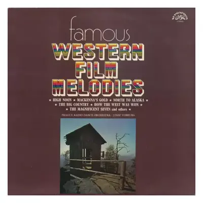 Famous Western Film Melodies - Czechoslovak Radio Dance Orchestra, Josef Vobruba (1988, Suprapho