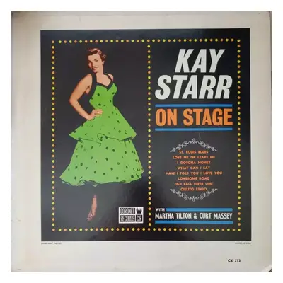 On Stage - Kay Starr, Martha Tilton, Curt Massey (1964, Coronet Records)