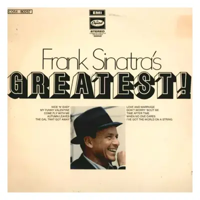 Frank Sinatra's Greatest! - Frank Sinatra (1969, Capitol Records)