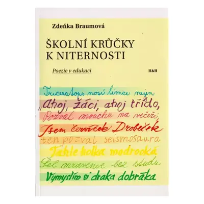 Školní krůčky k niternosti : poezie v edukaci - Zdeňka Braumová (2022, H & H)