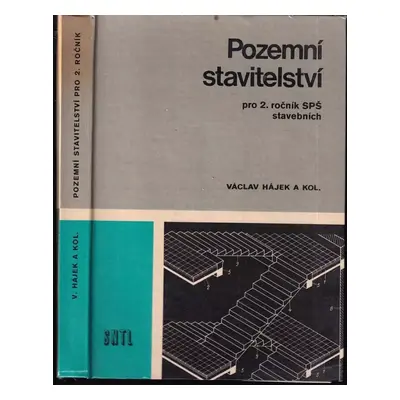 Pozemní stavitelství pro 2. ročník středních průmyslových škol stavebních studijního oboru Pozem