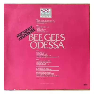 Odessa : Gatefold Vinyl - Bee Gees (Karussell)