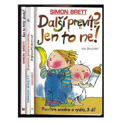 KOMPLET Simon Brett 3X Prevítem snadno a rychle + Prevítem snadno a rychle + Kdo to tady chodí! 