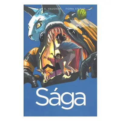 Sága : Kniha pátá - Brian K Vaughan (2023, BB art)