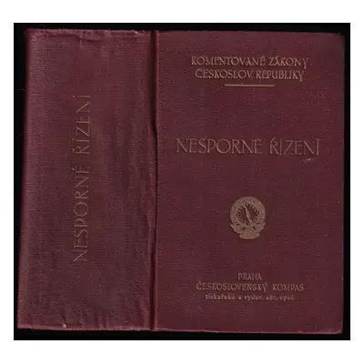 Nesporné řízení - Antonín Hartmann (1926, Československý Kompas)