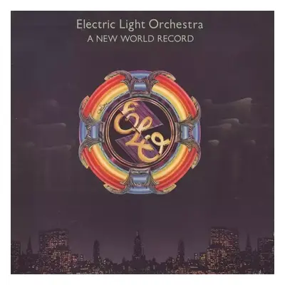 A New World Record : Embossed Cover Vinyl - Electric Light Orchestra (1976, Jet Records)