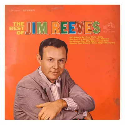 The Best Of Jim Reeves : Indianapolis Pressing Vinyl - Jim Reeves (1964, RCA Victor)