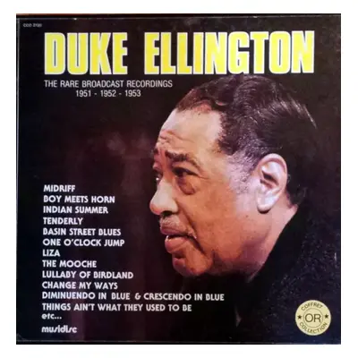 The Rare Broadcast Recordings 1951 - 1952 - 1953 - Duke Ellington (1979, Musidisc)