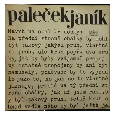 Paleček & Janík - Paleček-Janík (1972, Supraphon)