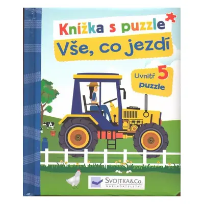 Vše, co jezdí : knížka s puzzle - Laura Teller (2019, Svojtka & Co)