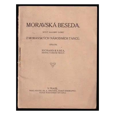 Moravská beseda : z moravských národních tanců (1959, Fr. A. Urbánek)