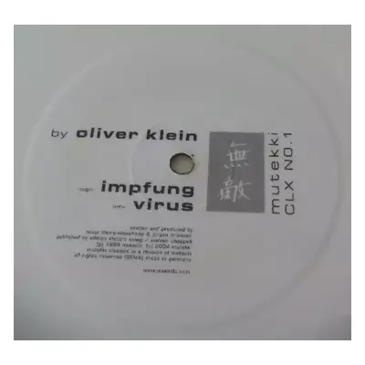 Impfung / Virus PIC : Picture Disc Vinyl (2004, Mutekki Classics)