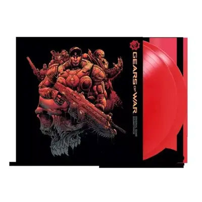 Gears Of War The Original Soundtrack CLR : 180g Remastered Coloured Red Translucent Vinyl - Kevi