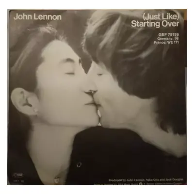 (Just Like) Starting Over - John Lennon (1980, Geffen Records)