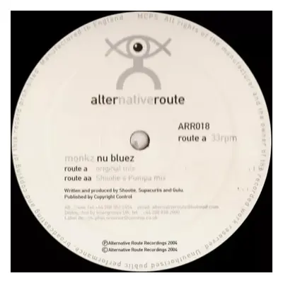 Nu Bluez - Monkz (2004, Alternative Route Recordings)