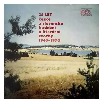 25 Let České A Slovenské Hudební A Literární Tvorby 1945 -1970 : Supralong Vinyl - Various (1971