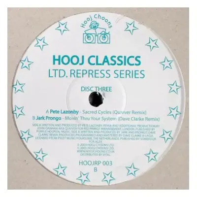 Hooj Classics Ltd. Repress Series Disc Three LTD : Limited Edition Vinyl - Various (2002, Hooj C