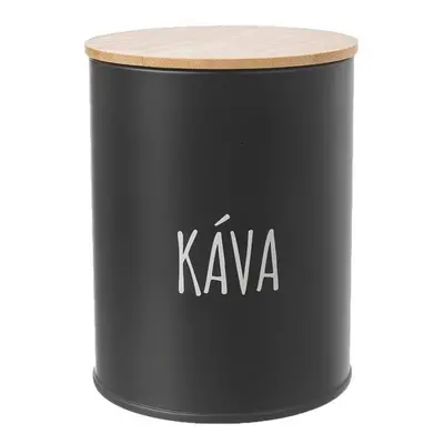 Dóza Káva BLACK pr. 9,5 cm