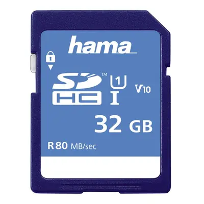 Hama SDHC 32 GB Class 10, UHS-I 80 MB/s