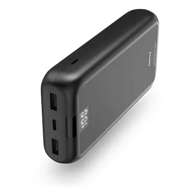 Hama Performance 20, powerbanka 20000 mAh, 3 A, výstup: 1x USB-C, 2x USB-A, LED displej