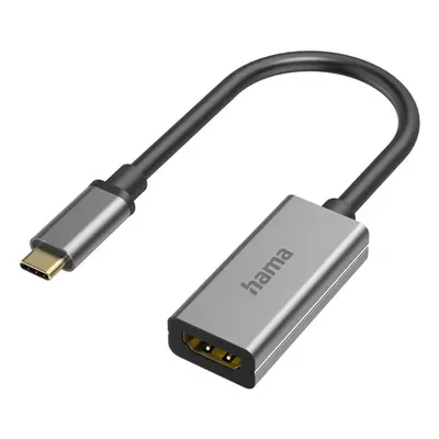 Hama redukce USB-C na HDMI, UHD/8K@60 Hz, kovová