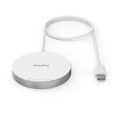 Hama bezdrátová nabíječka Qi MagCharge FC15, 15 W, MagSafe upevnění