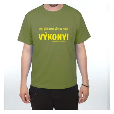 Můj věk nemá vliv na... - XL olive