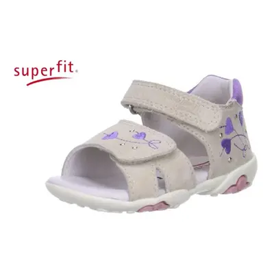 Dětská letní obuv Superfit 4-00090-21 ecru kombi