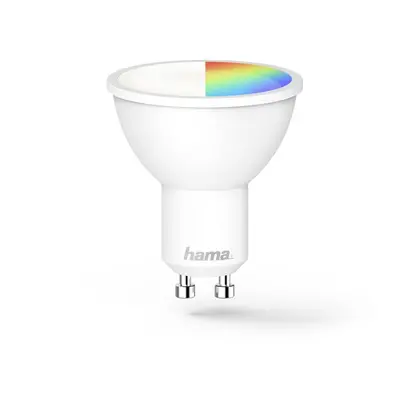 Hama SMART WiFi LED žárovka, GU10, 5,5 W, RGBW, stmívatelná, ovládání pomocí App